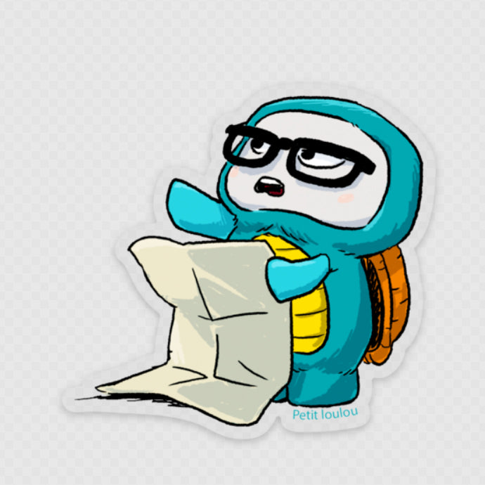 Advent Calendar 2023 - Sticker Turtle