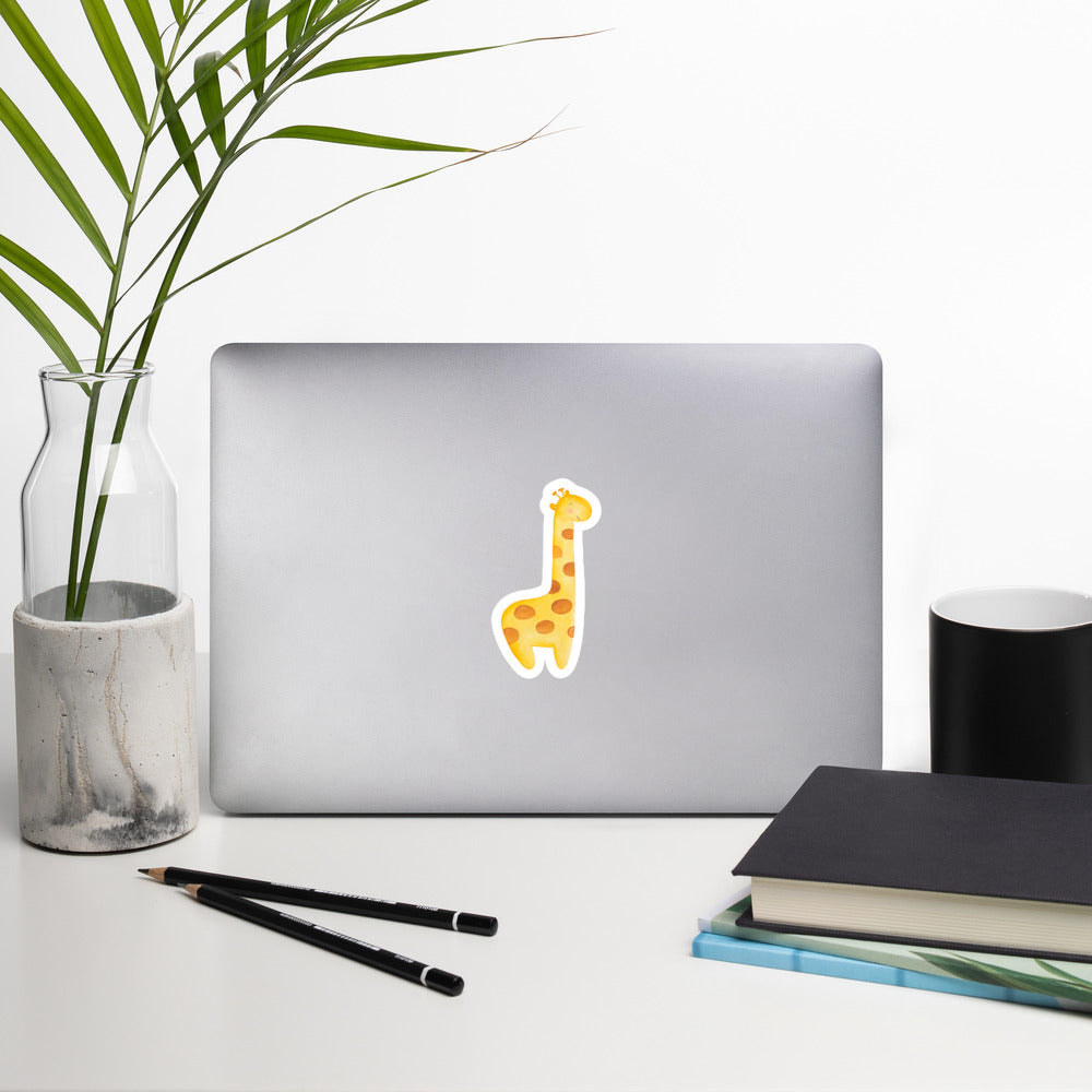Bubble-free stickers Giraffe