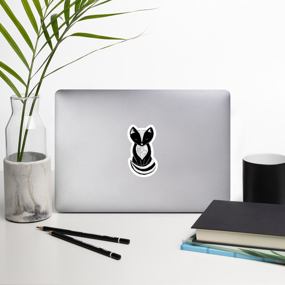 Bubble-free stickers Skunk
