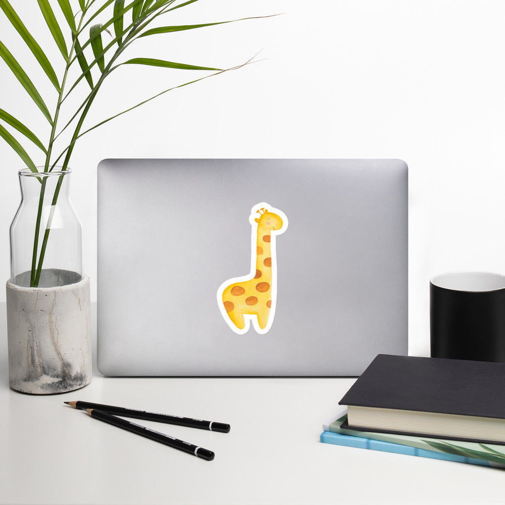Bubble-free stickers Giraffe