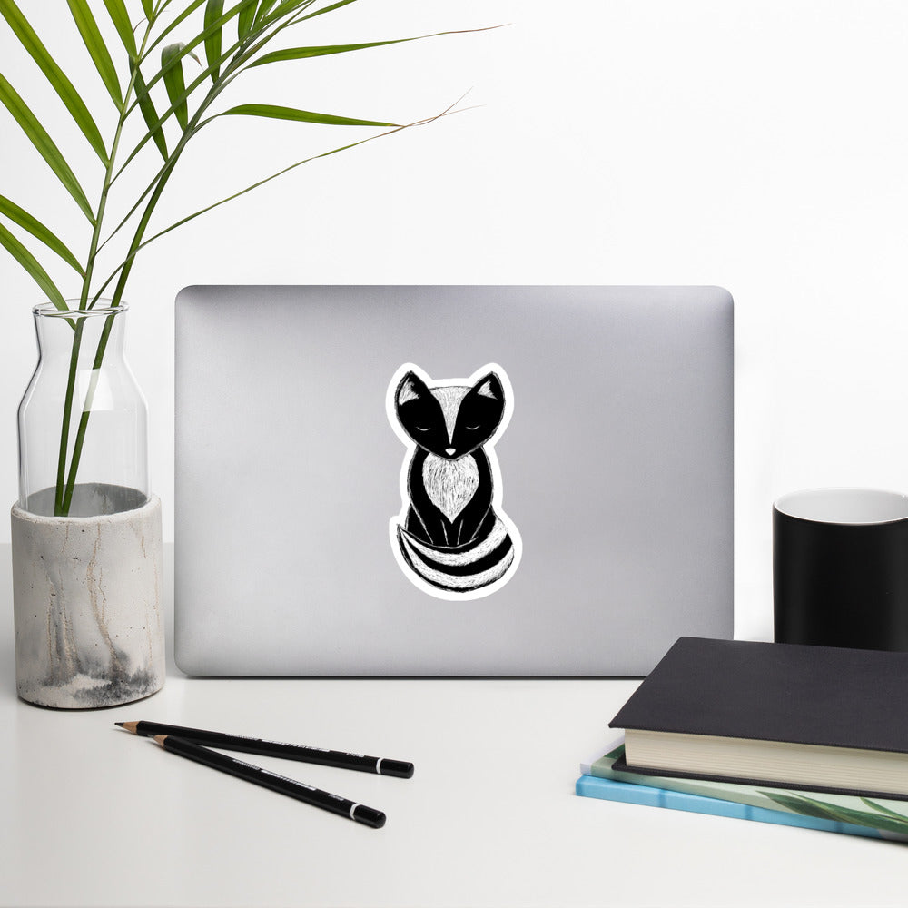 Bubble-free stickers Skunk