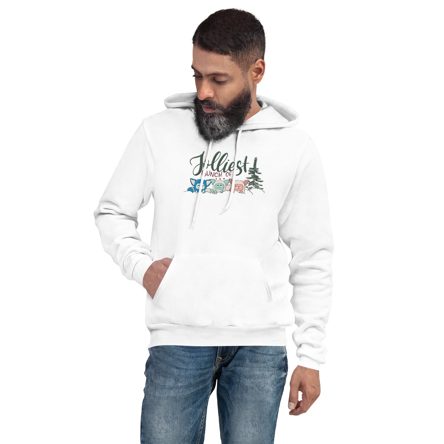 Unisex hoodie "Jolliest bunch of ..."