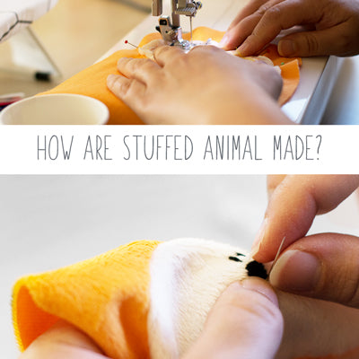 How are stuffed animals made at Petit Loulou?