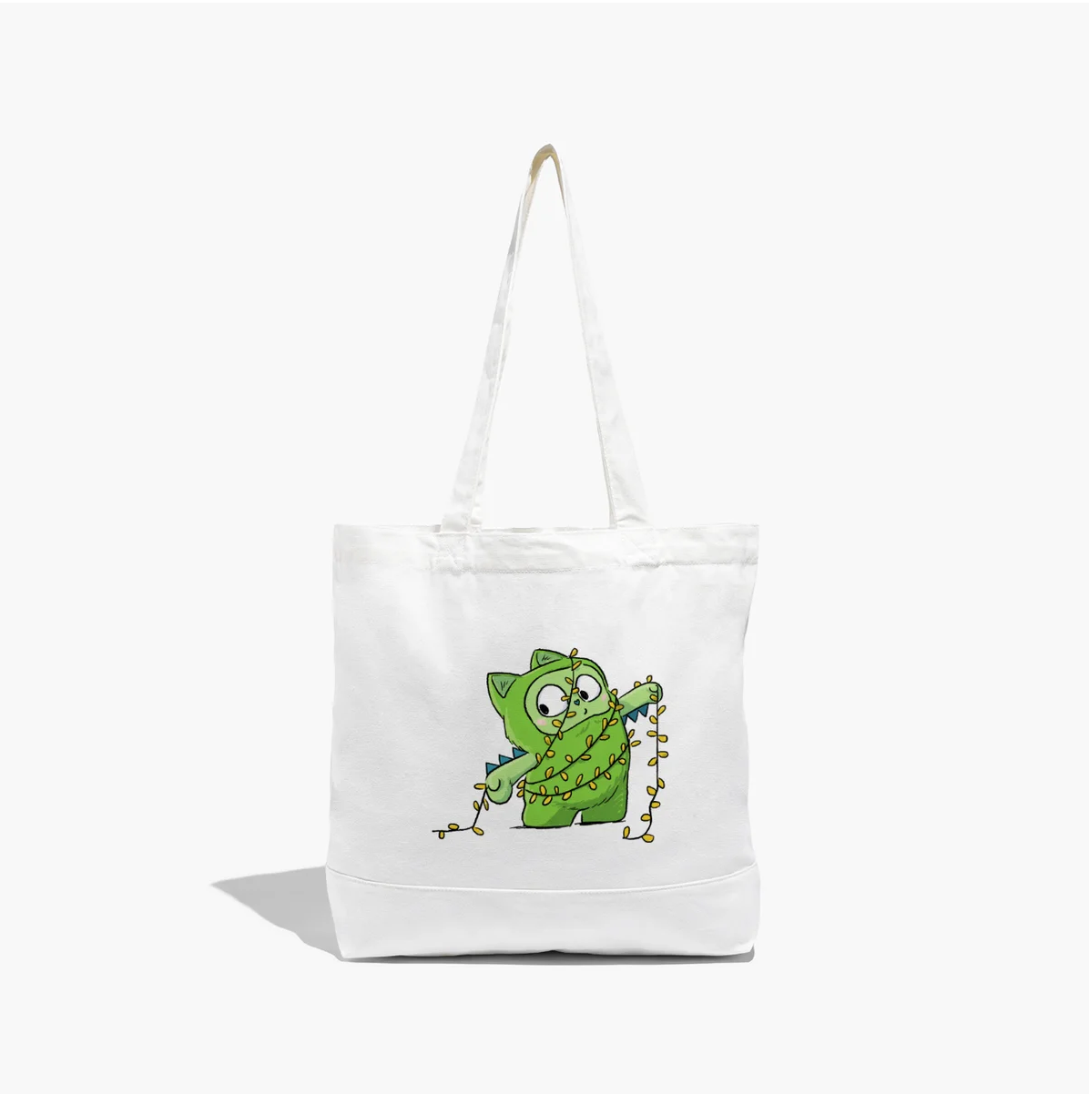 Catus Cotton Tote Bag