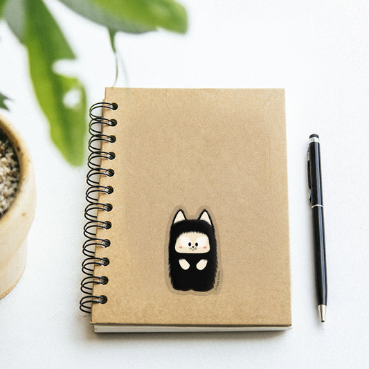Sticker Black Kitty