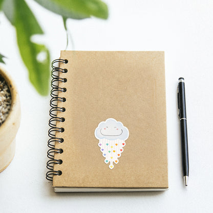 Sticker happy cloud