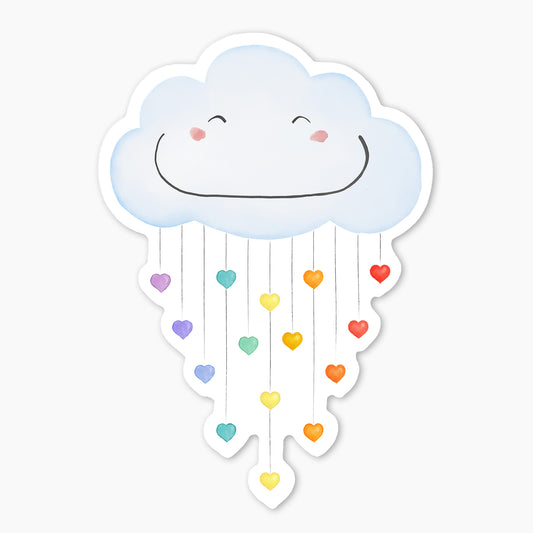 Sticker happy cloud